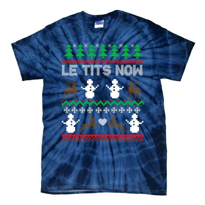 Let It Snow Gift For Xmas Tie-Dye T-Shirt