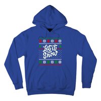 Let It Snow Christmas Funny Xmas Design Great Gift Hoodie