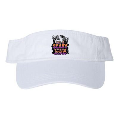 Life Is Scary Without Jesus Christian Halloween Tree Bible Visor