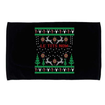 Let It Snow Christmas Gift Microfiber Hand Towel