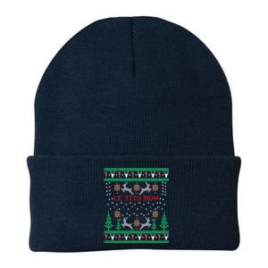 Let It Snow Christmas Gift Knit Cap Winter Beanie