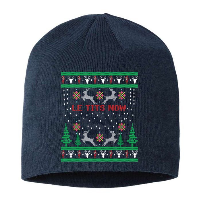 Let It Snow Christmas Gift Sustainable Beanie