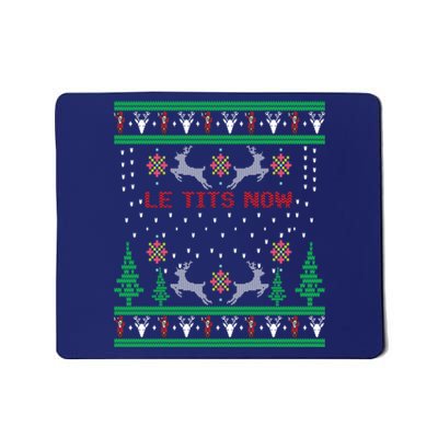 Let It Snow Christmas Gift Mousepad