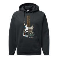 Life Is Short But Sweet For Certain Guitar Lover Music Lover Performance Fleece Hoodie