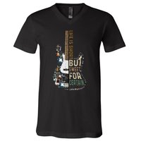 Life Is Short But Sweet For Certain Guitar Lover Music Lover V-Neck T-Shirt