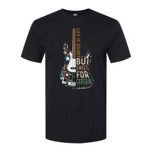 Life Is Short But Sweet For Certain Guitar Lover Music Lover Softstyle CVC T-Shirt