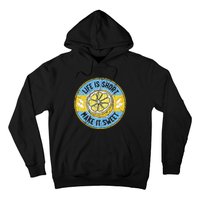 Life Is Short Make It Sweet Lemon Lover Fruit Business Hoodie