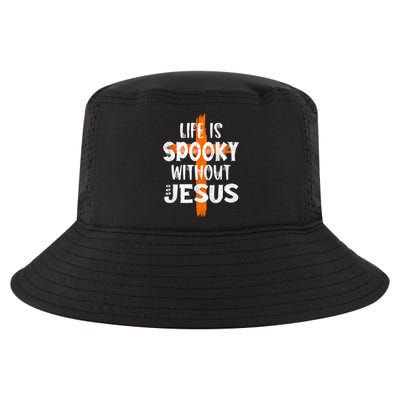 Life Is Scary Without Jesus Halloween Christian Costume Cool Comfort Performance Bucket Hat