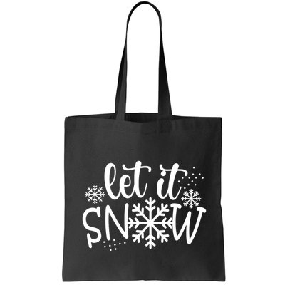 Let It Snow Cute Cozy Bag