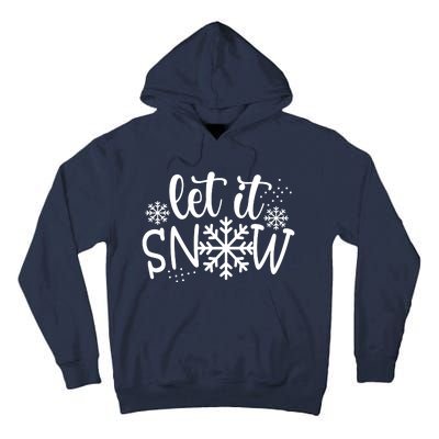 Let It Snow Cute Cozy Tall Hoodie