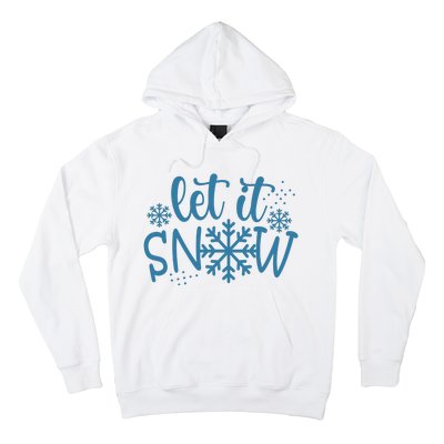 Let It Snow Cute Cozy Hoodie