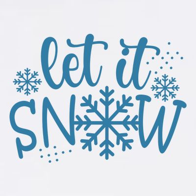 Let It Snow Cute Cozy T-Shirt