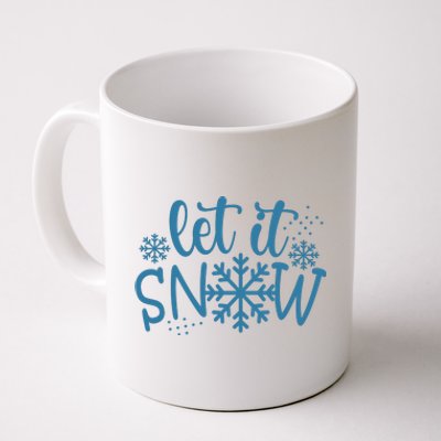 Let It Snow Cute Cozy Coffee Mug