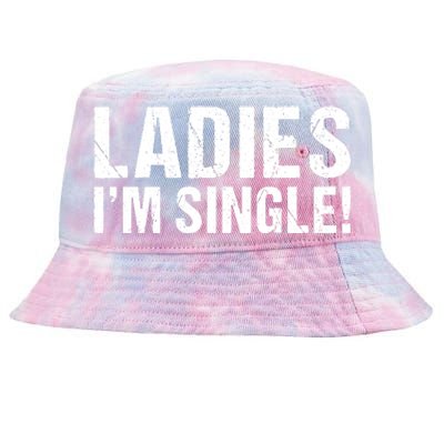 Ladies Im Single Tie-Dyed Bucket Hat