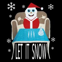Let It Snow Christmas Sweater Cocaine Snorting Santa Funny Mesh Reversible Basketball Jersey Tank