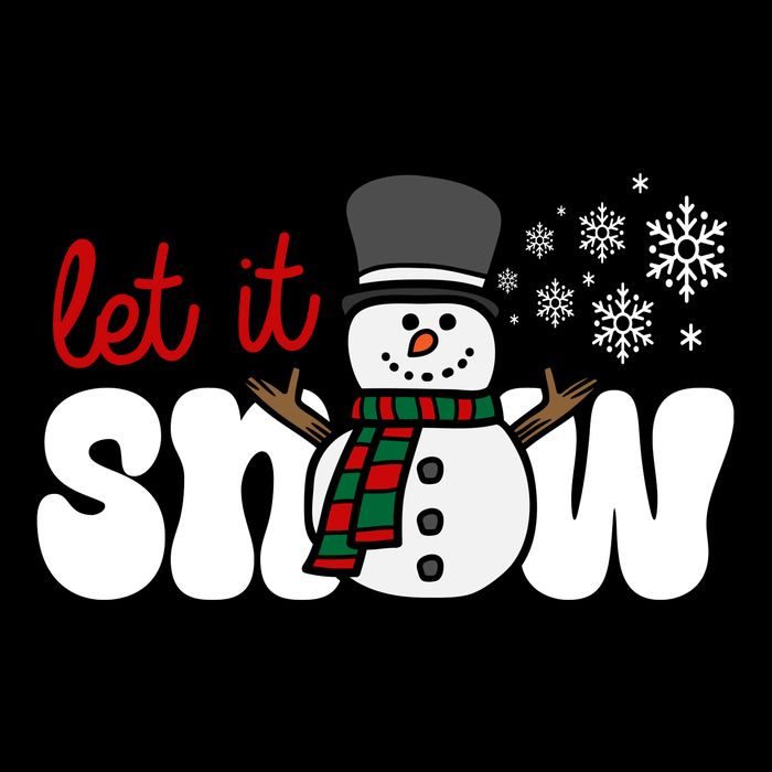 Let It Snow Christmas Holiday Cute Impact Tech Backpack