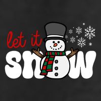 Let It Snow Christmas Holiday Cute Trucker Hat