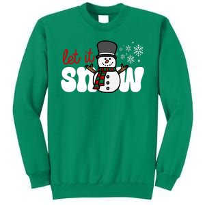 Let It Snow Christmas Holiday Cute Sweatshirt