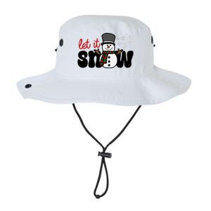 Let It Snow Christmas Holiday Cute Legacy Cool Fit Booney Bucket Hat