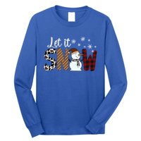 Let It Snow Cute Gift Long Sleeve Shirt