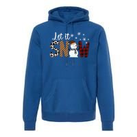 Let It Snow Cute Gift Premium Hoodie