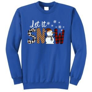 Let It Snow Cute Gift Tall Sweatshirt