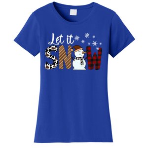 Let It Snow Cute Gift Women's T-Shirt