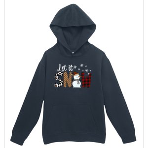 Let It Snow Cute Gift Urban Pullover Hoodie