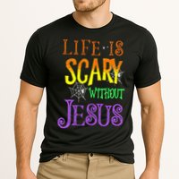 Life Is Scary Without Jesus Halloween Costume Cooling Performance Crew T-Shirt