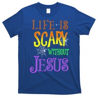 Life Is Scary Without Jesus Halloween Costume T-Shirt