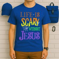 Life Is Scary Without Jesus Halloween Costume T-Shirt