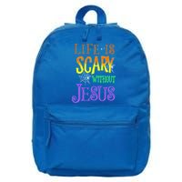 Life Is Scary Without Jesus Halloween Costume 16 in Basic Backpack