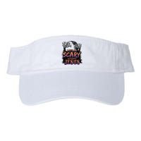 Life Is Scary Without Jesus Funny Halloween Christian Visor