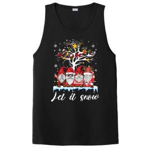 Let It Snow Gnomies Gift For Christmas PosiCharge Competitor Tank