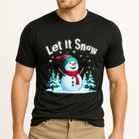 Let It Snow Snowman Performance Shirt