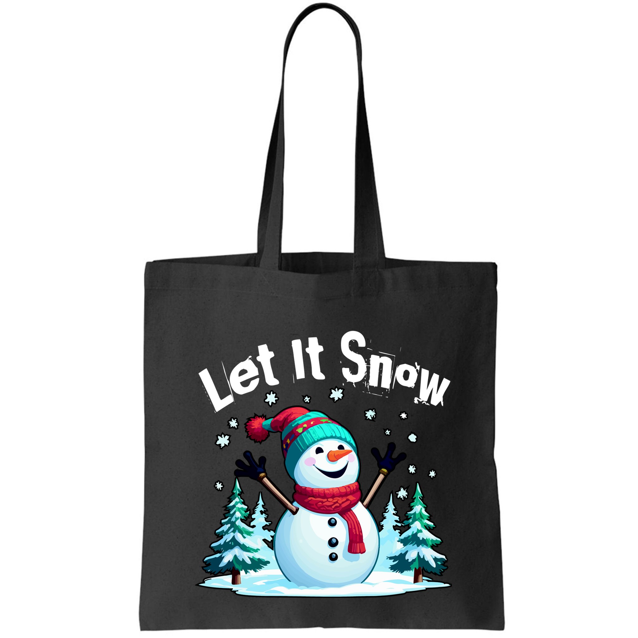 Let It Snow Snowman Bag