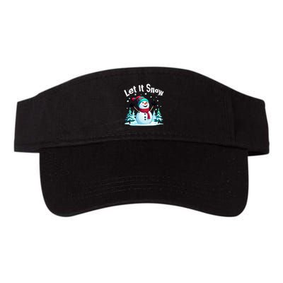 Let It Snow Snowman Visor
