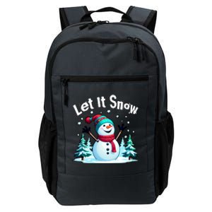 Let It Snow Snowman Daily Commute Backpack