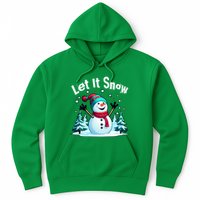 Let It Snow Snowman Hoodie