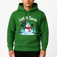 Let It Snow Snowman Hoodie