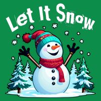 Let It Snow Snowman Hoodie