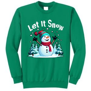 Let It Snow Snowman Sweatshirt