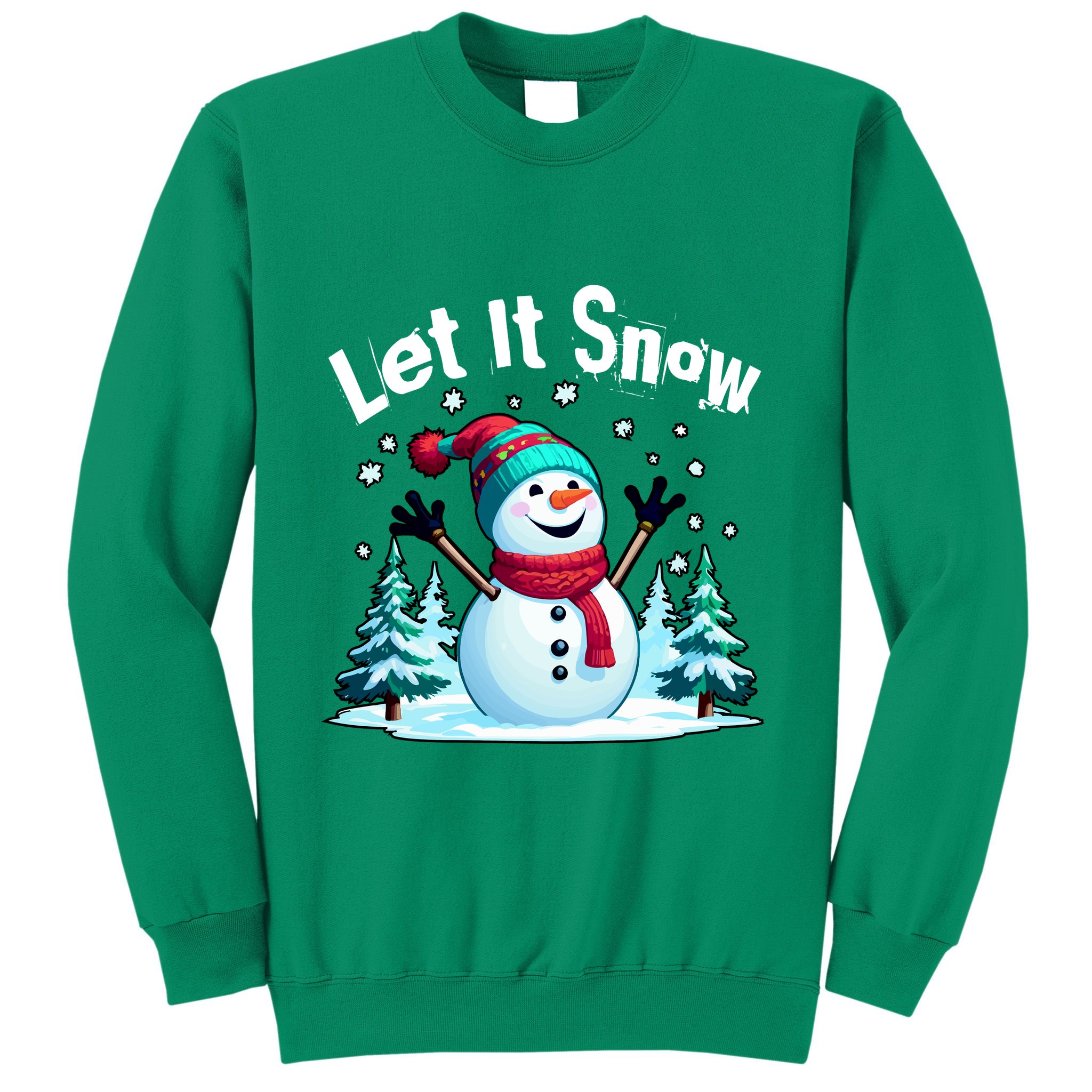Let It Snow Snowman Sweatshirt