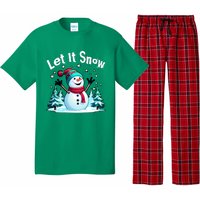 Let It Snow Snowman Pajama Set