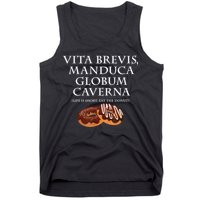 Life Is Short, Eat The Donut Latin Language Tank Top