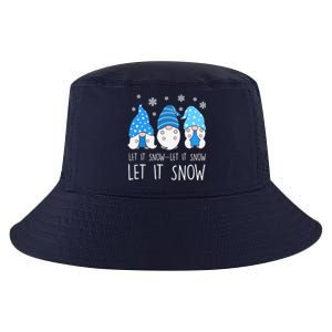 Let It Snow Gnomes Winter Holiday Cute Cool Comfort Performance Bucket Hat