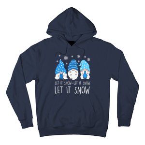 Let It Snow Gnomes Winter Holiday Cute Hoodie