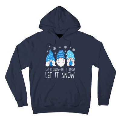 Let It Snow Gnomes Winter Holiday Cute Hoodie