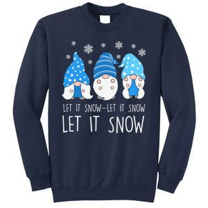 Let It Snow Gnomes Winter Holiday Cute Sweatshirt