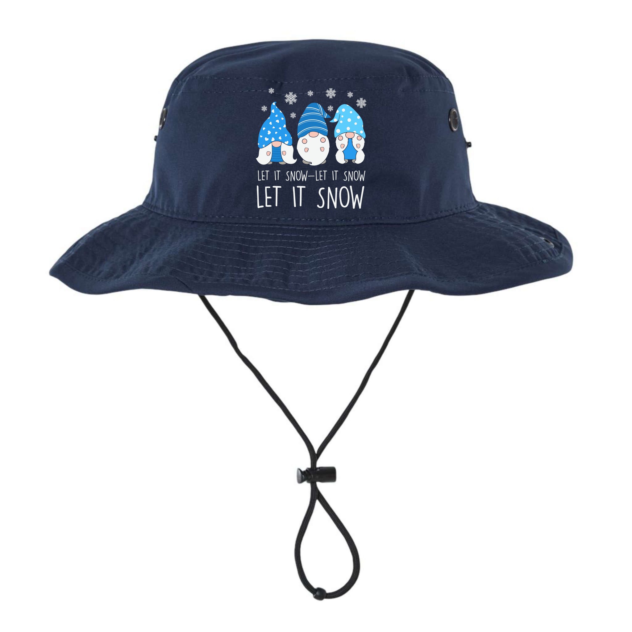 Let It Snow Gnomes Winter Holiday Cute Bucket Hat